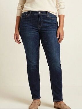 St. John's Bay Dark Blue Straight Leg Jeans